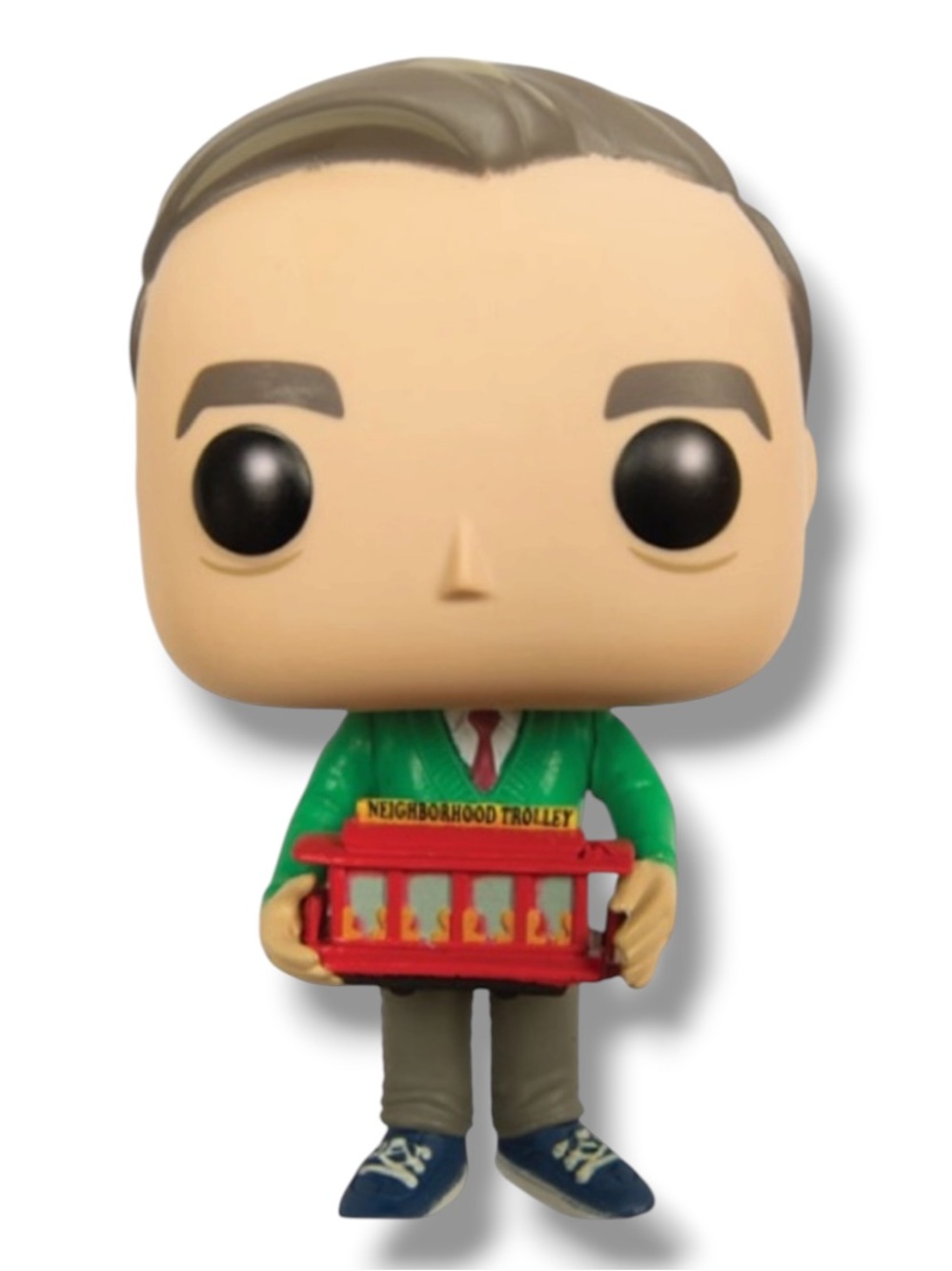 Funk Pop TV Mister Rogers Neighborhood Fred Rogers Train Figure Collectible